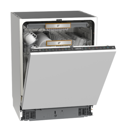 Lava louças de embutir e revestir Elanto