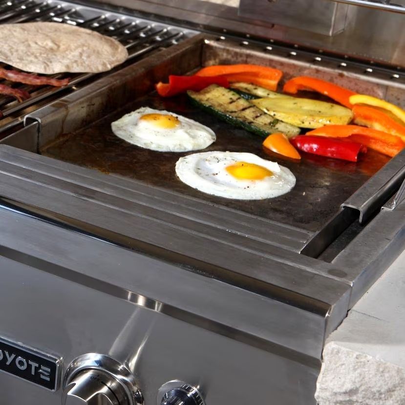 Chapa Profissional em Aço Inox Coyote Drop-In Griddle - C1GRDL