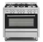 Fogão De Piso Invita Gás/Elétrico 90 cm 220v - i-FGE-5Q-90-XX2GMA