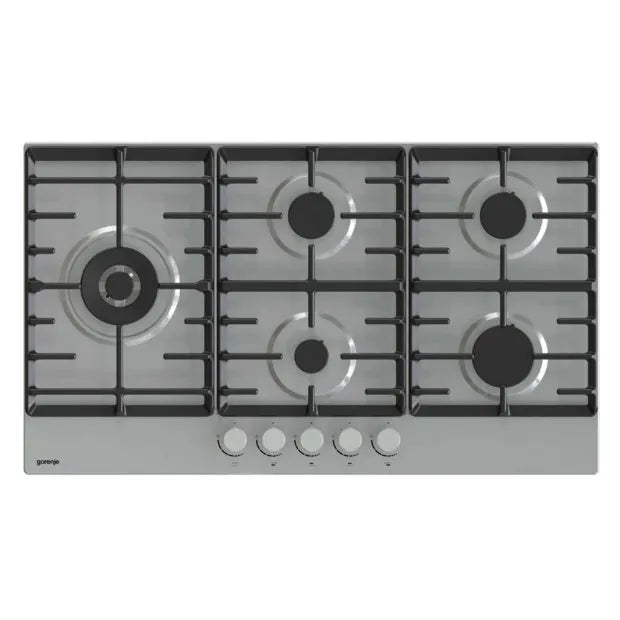 Cooktop a Gás Gorenje 5 Queimadores 90cm GW951X-BR - 220V
