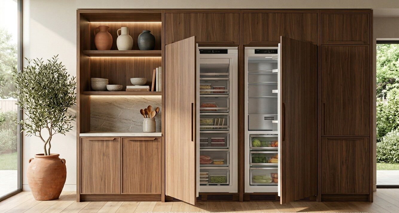 Freezer Revestir Duo 200 Litros Built-in 220V Elettromec - FZDU200SR2XXA