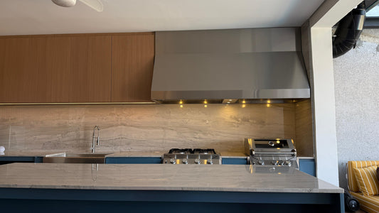 Coifa sob medida 122cm