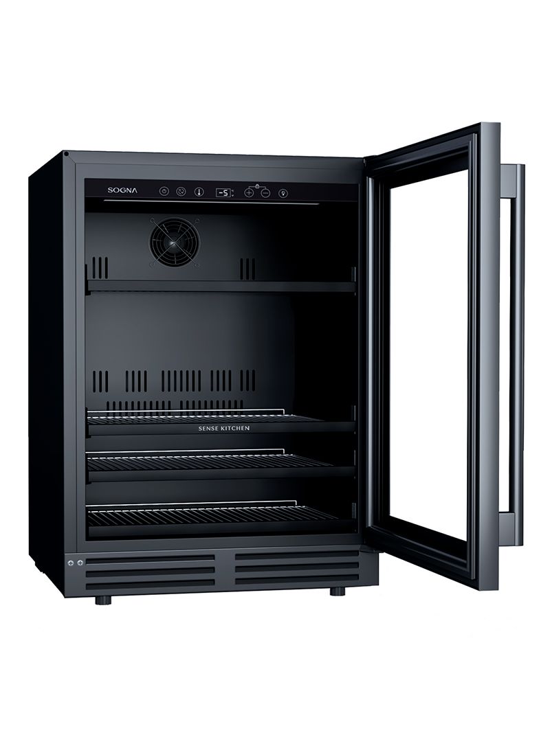 Cervejeira de Embutir SOGNA Carbon SBC60-BK-R 145L 60cm 220V Porta Direita