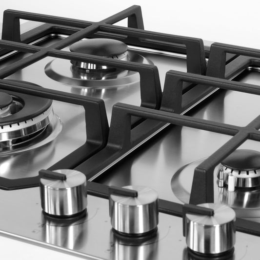 Cooktop a Gás Crissair Semi-Filo 60 CCP600 4 Queimadores Bivolt - 35933