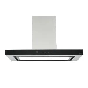 Coifa Benmax Parede Vidro 90cm Inox - 220v