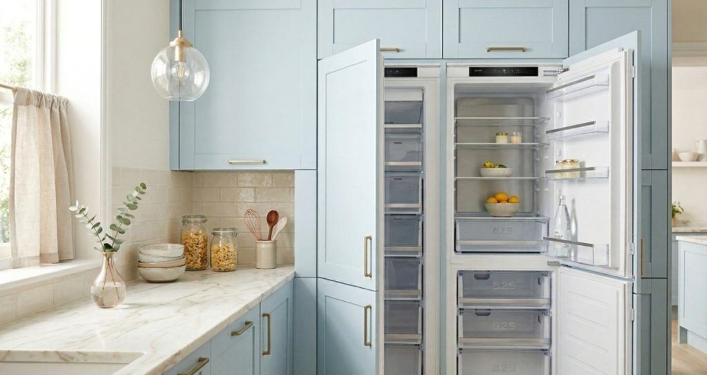 Refrigerador Revestir Duo 280 Litros Built-in 220V Elettromec - RFDU280SR2XXA