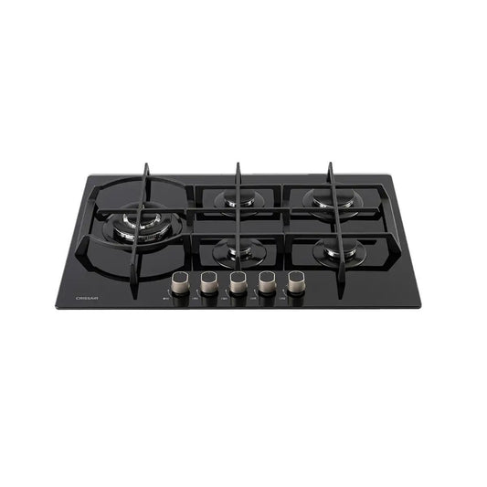 Cooktop a Gás Crissair Crystal 75 All Black 75cm Bivolt - NCT25G7 / 72004