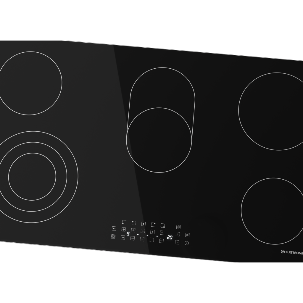 COOKTOP VITROCEAMICO 90 CM 220V (0.58A x 0.97L x 0.12P)