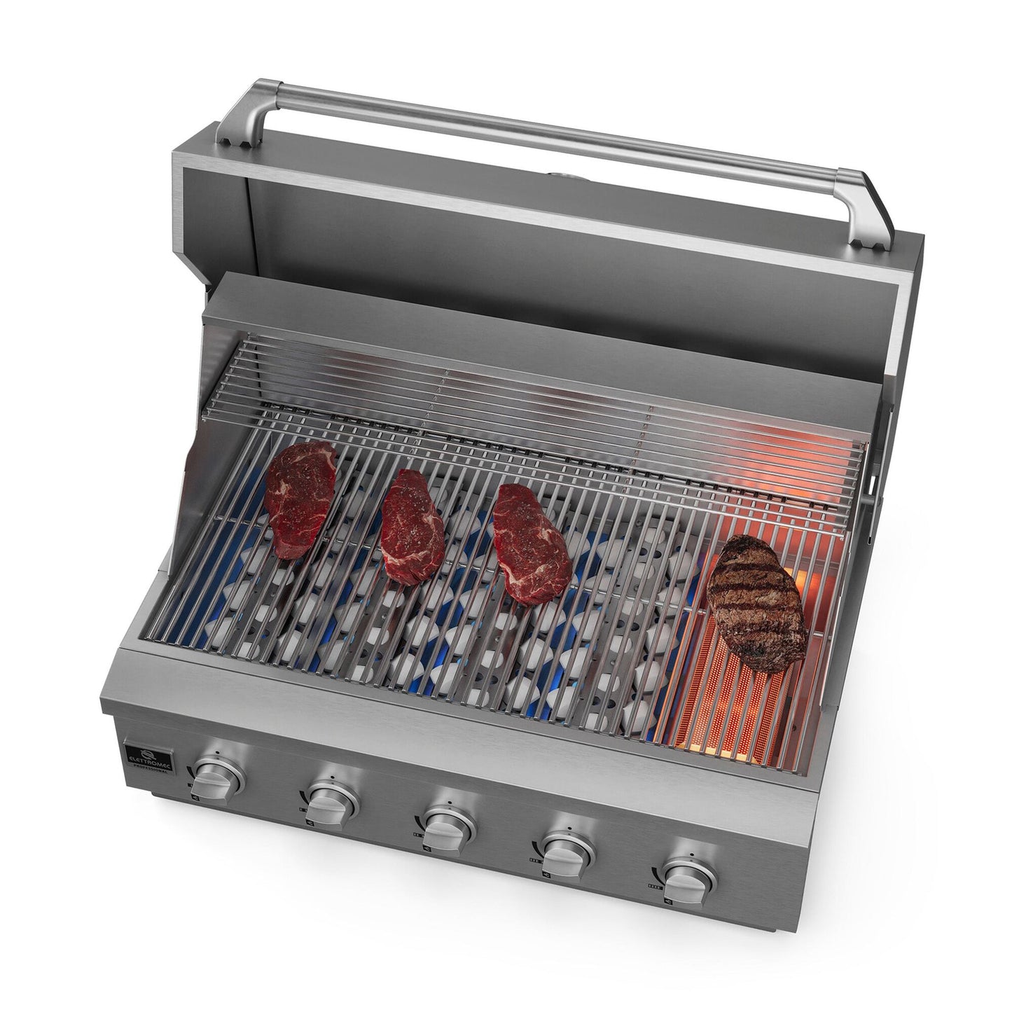 Churrasqueira Elettromec Professional Gás 36 Polegadas - BBQ5Q36XPNHUB