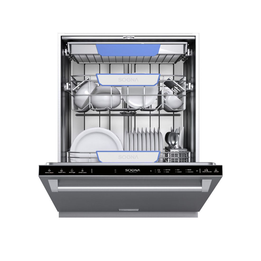 Lava-louças Sogna Sense de Embutir e Revestir 15 Serviços 60cm 220V - SDW60-15