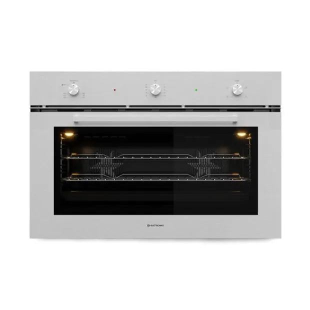 Forno a gás Elettromec Luce 125L 90cm 220V – FG-AN-90-LC-2LCA