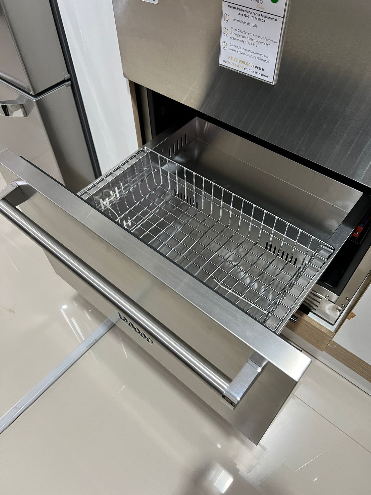 Gaveta Refrigerada Tecno Professional - TR14GXDA - Novo