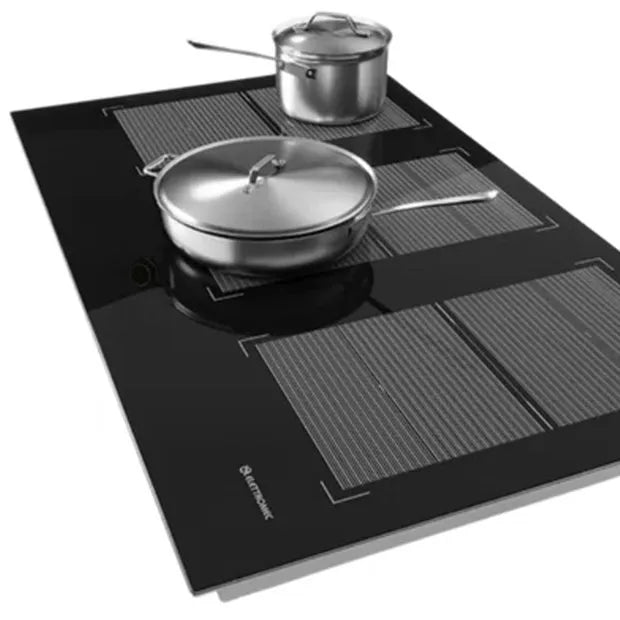 Cooktop de Indução Elettromec 90 cm Semi Flex Zone Controle Touch 220V