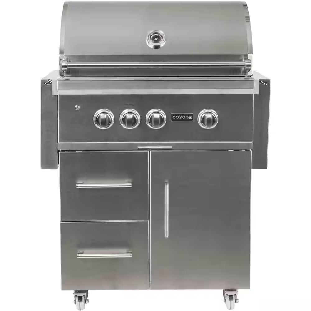Churrasqueira A Gas Coyote Serie S 30" Com Carrinho 110V