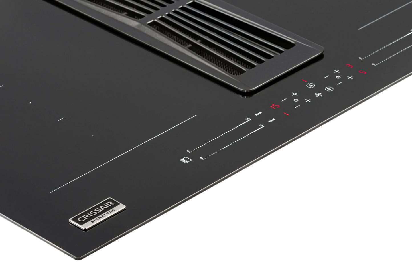 Cooktop de Indução com Coifa Integrada Crissair All Black 80cm 220V - 7206