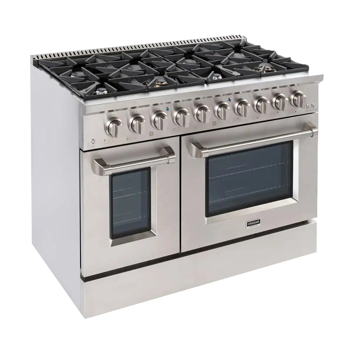 Fogão Inox Crissair Austin 120 Freestanding 8 queimadores com Forno Elétrico e Grill - 220V