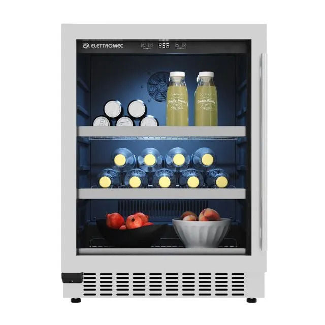 Frigobar Elettromec 135 Litros Built-in Connect 127V - FBBI135XV1ATC