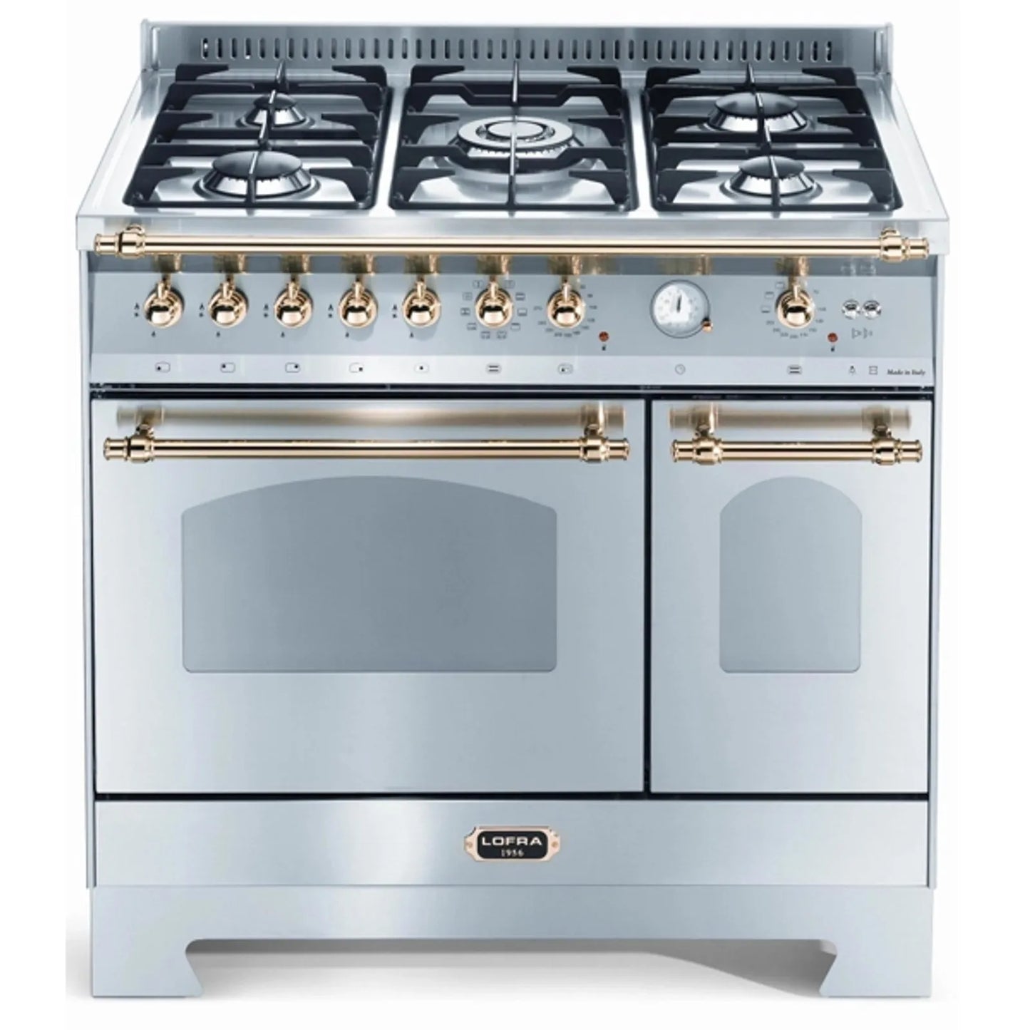 Fogão Lofra Dolcevita Inox Forno Duplo 5 queimadores 90cm