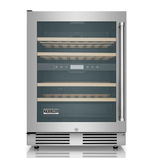 Adega Tecno Professional TR14AVDB 2 Zonas 43 Garrafas 220V Porta Invertida