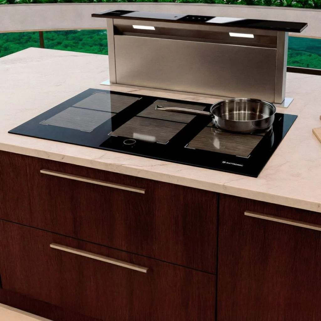 Cooktop de Indução Elettromec 6 Zonas 90 cm 220V - CKI6Q90CI2KSA