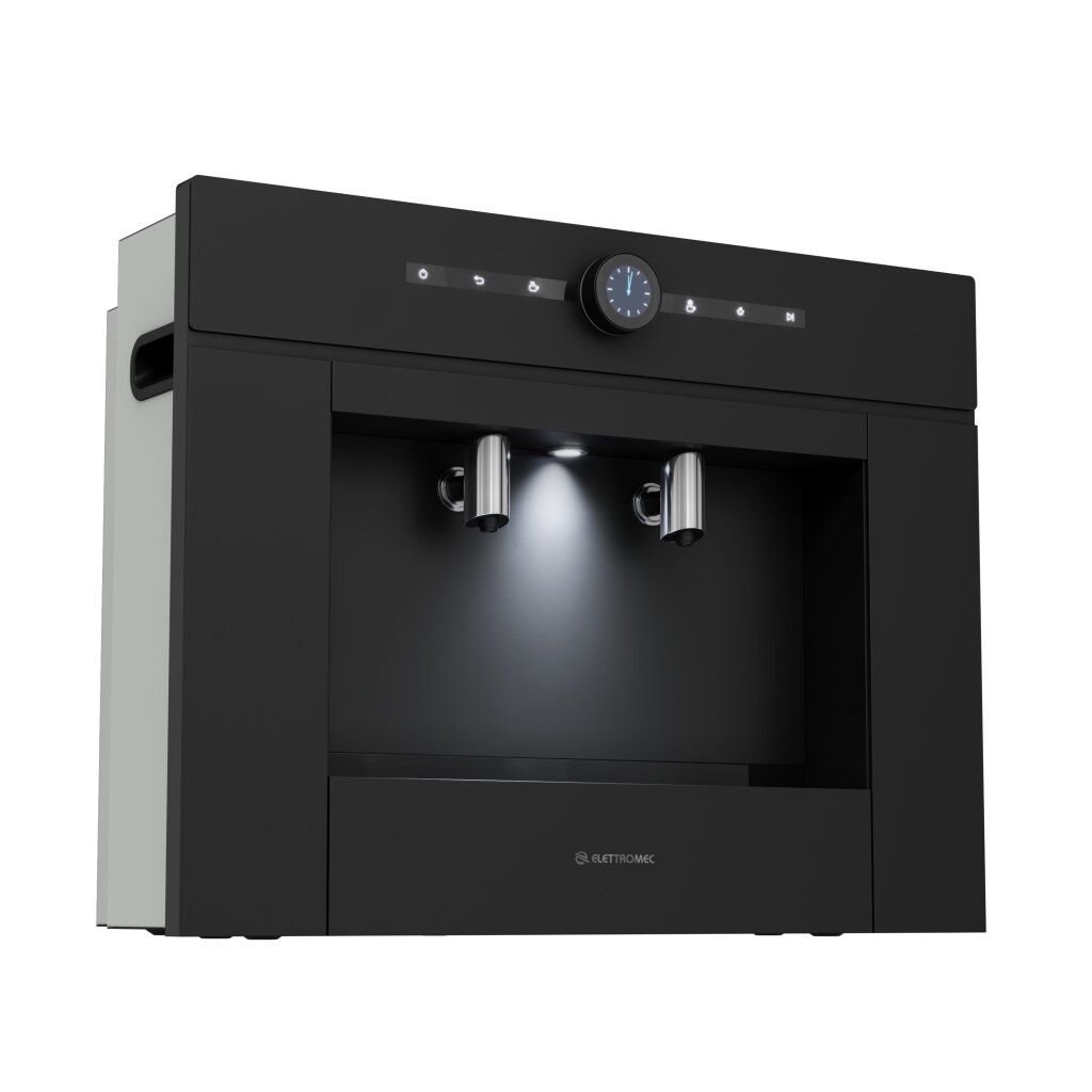 Dispenser De Água Black Matte 60 cm Built-in 220V Elettromec - DABI60BM2TNA