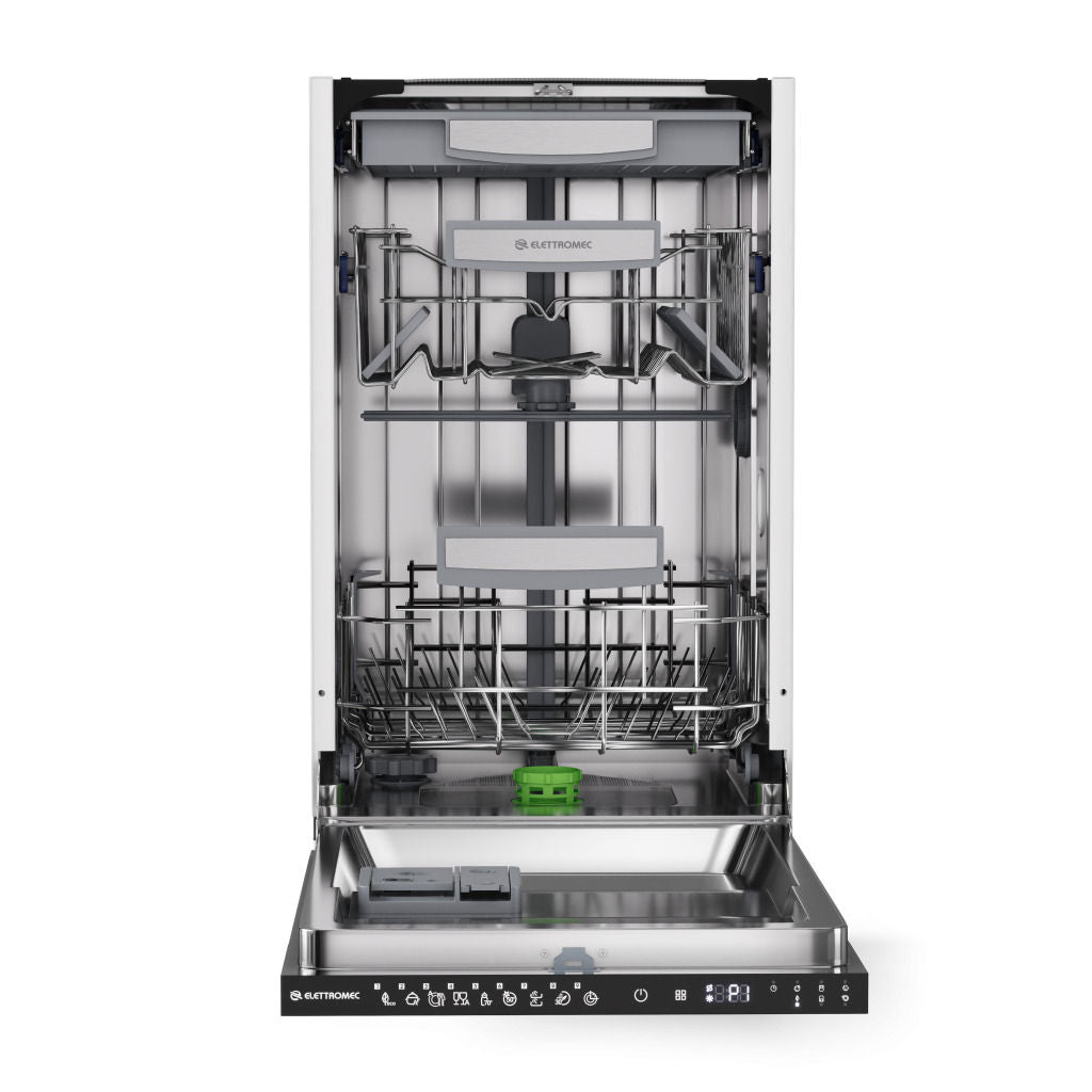 Lava-louças Elettromec 10 Serviços para Revestimento 45 cm 220V - LL10S45SR2VSA