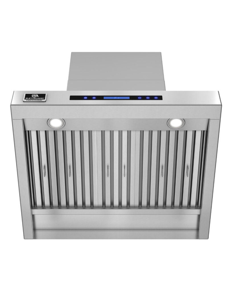 Coifa Elettromec Professional Churrasqueira Parede 30 Polegadas 220V - CFPBBQ30XP2ELA