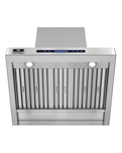 Coifa Elettromec Professional Churrasqueira Parede 30 Polegadas 220V - CFPBBQ30XP2ELA
