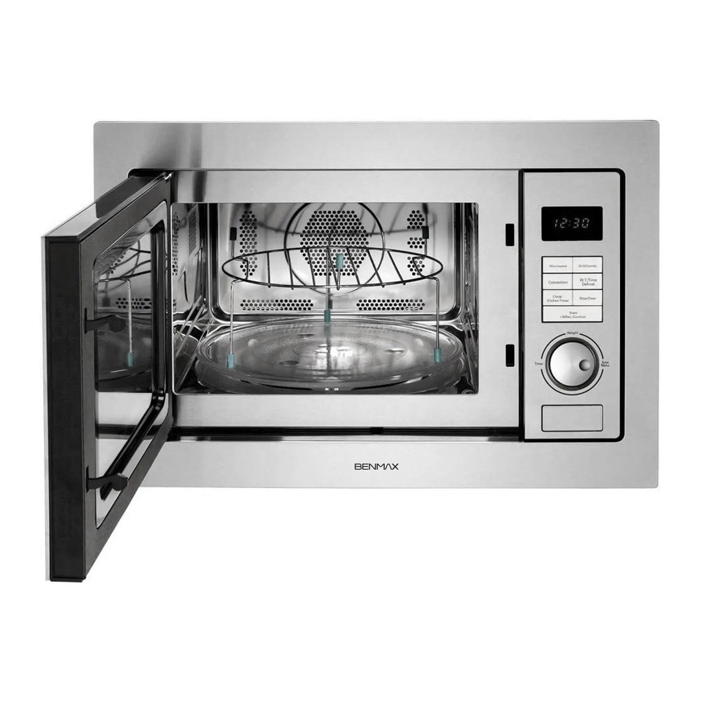 Forno Micro-ondas de Embutir Benmax MW28S Inox 28L 60cm 220V - MW28S