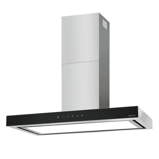 Coifa de Parede Led 90cm Inox