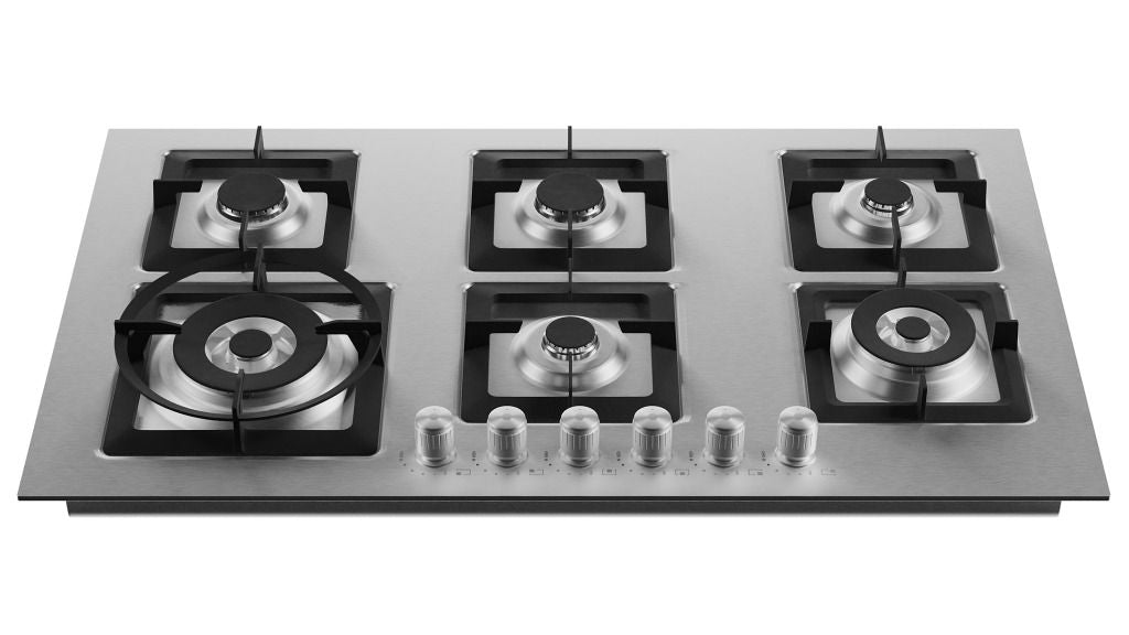 Cooktop a Gás Quadratto Elettromec 6 Queimadores 90 cm Bivolt - CKG6Q90XQ3ZEB