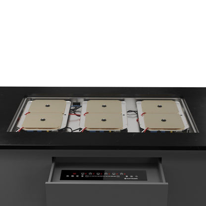 Cooktop Invisivel 90 cm 220V Elettromec - CKI6Q90SR2KSA