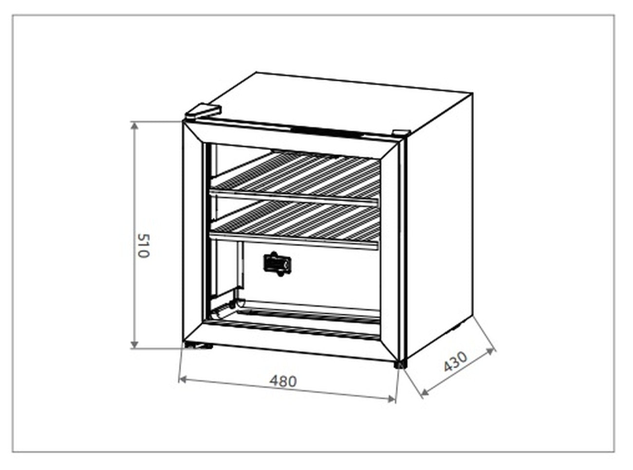 Adega Invita Inox 14 Garrafas Freestanding