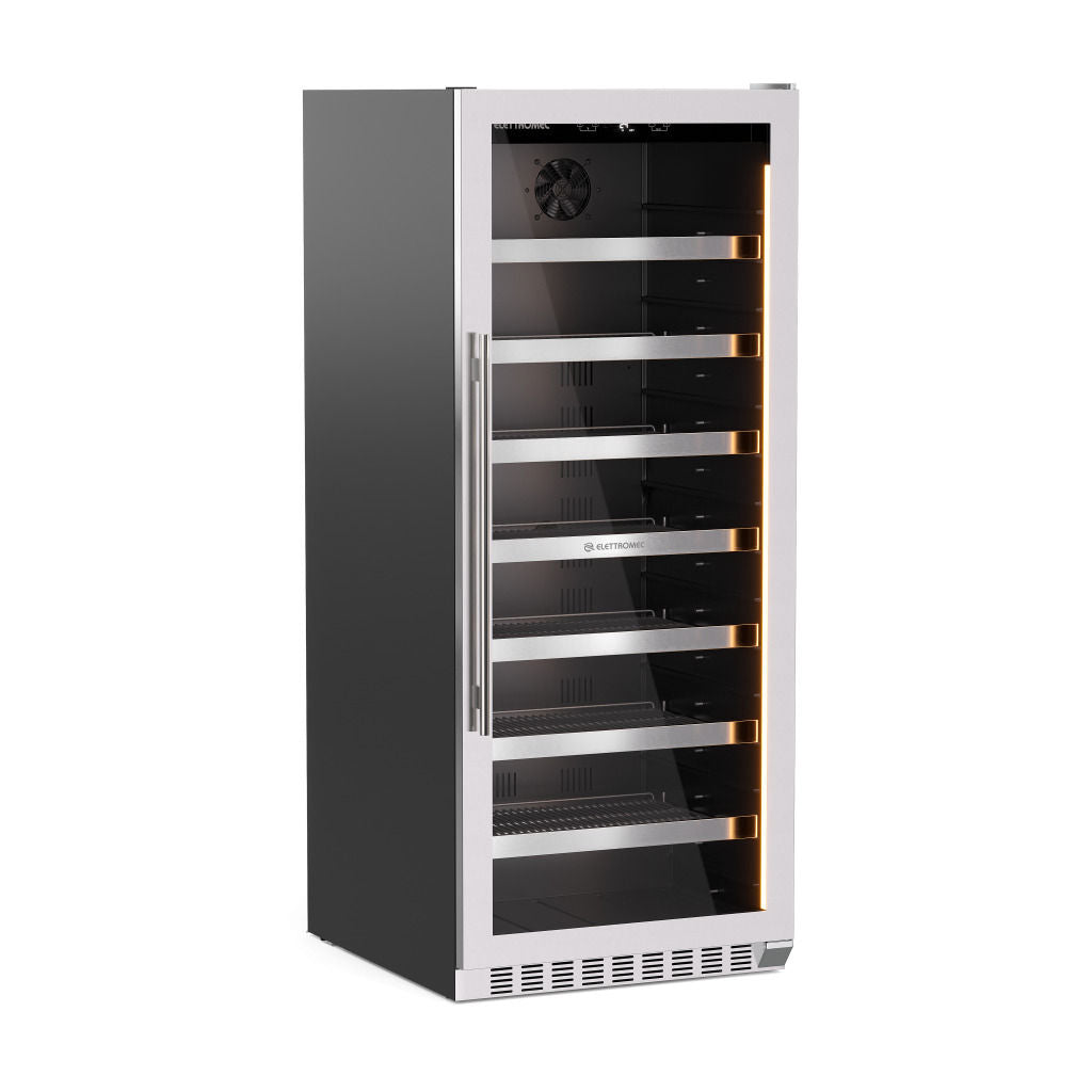 Beer Center Elettromec Inox 428 Litros Built-in Connect 220V Abertura Esquerda - BCBI428XV2VPB