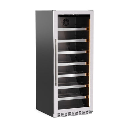 Beer Center Elettromec Inox 428 Litros Built-in Connect 220V Abertura Esquerda - BCBI428XV2VPB