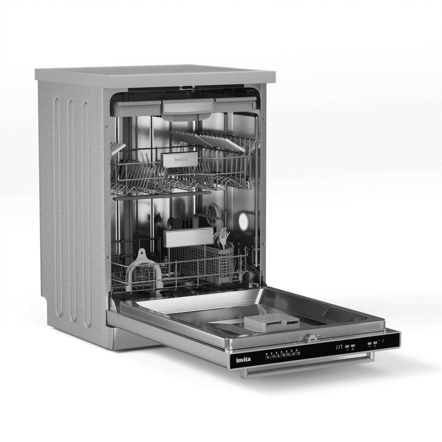 Lava-louças Invita Inox 15 Serviços 60 cm 220V - ILL15S60XX2VSA