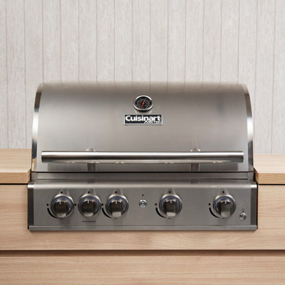Churrasqueira Premium a Gás Cuisinart Arkton 4 Queimadores 75cm 220V - 4093250004