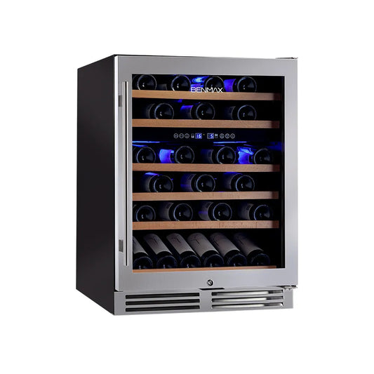 Adega Benmax Compressor  Dual Zone - 51 Garrafas- 127V