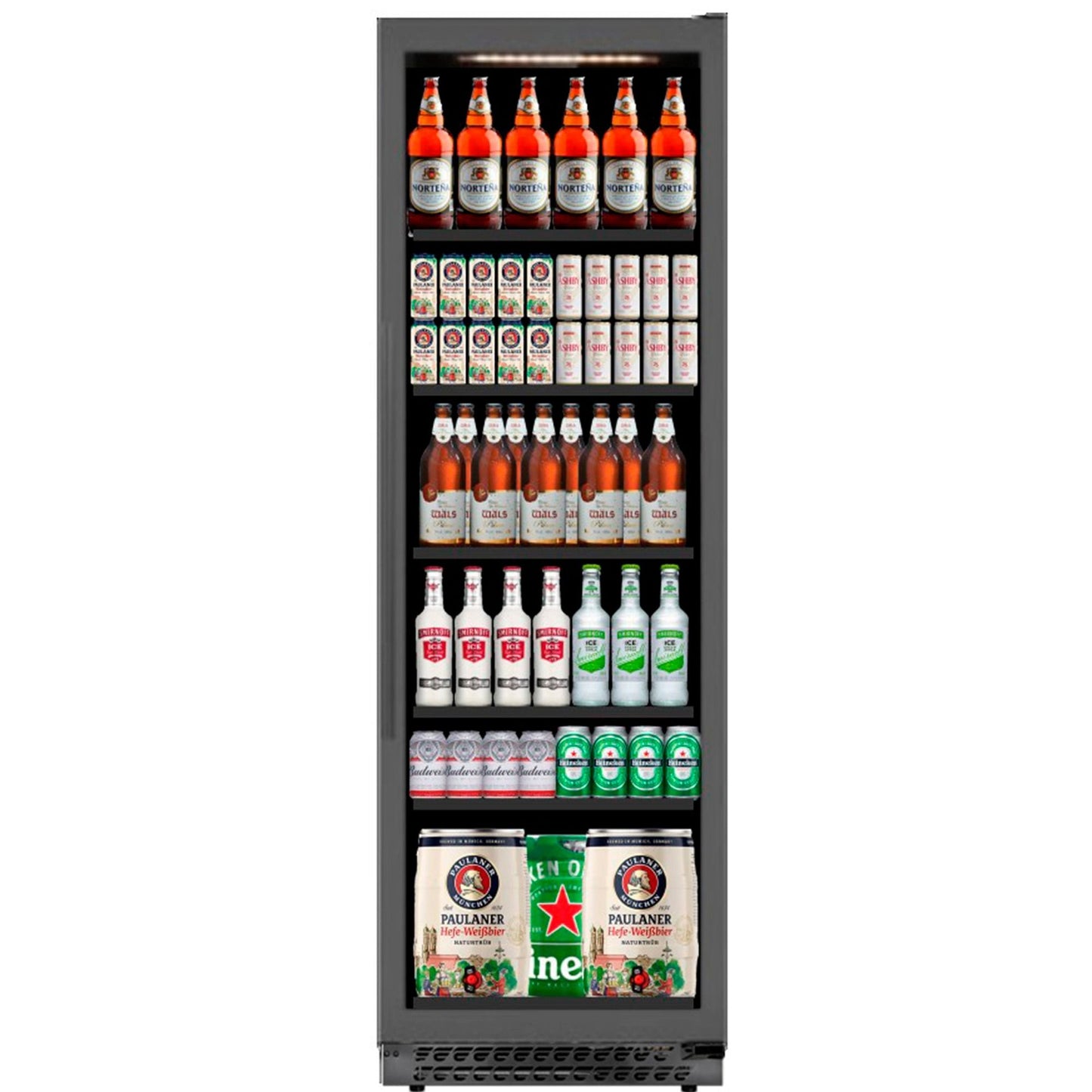 Cervejeira Elanto Nero Argento Single Zone 60cm 630 Latas Porta Direita 220V - LNTBC663SZNAG2R
