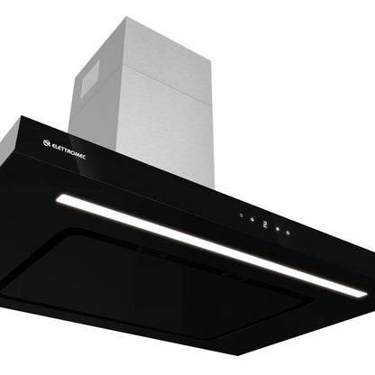 Coifa Elettromec Vetro Parede Connect 90cm 220V - CFP-VTR-90-VP-2ATC