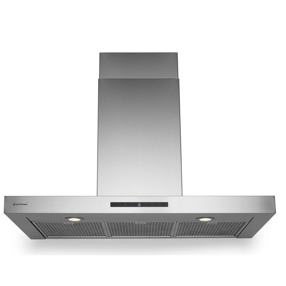 Coifa Elettromec Milano Parede 90Cm Inox