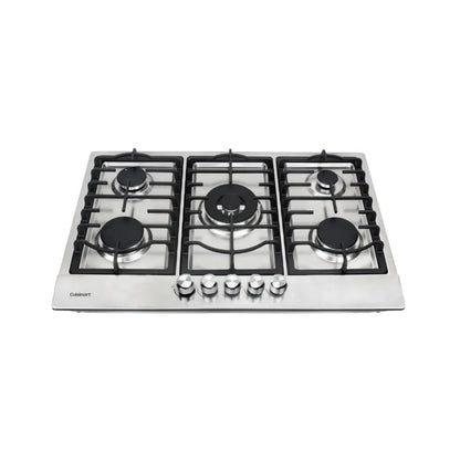 Cooktop a Gás Cuisinart Casual 75cm 5 Queimadores Inox 220V - 4093180002