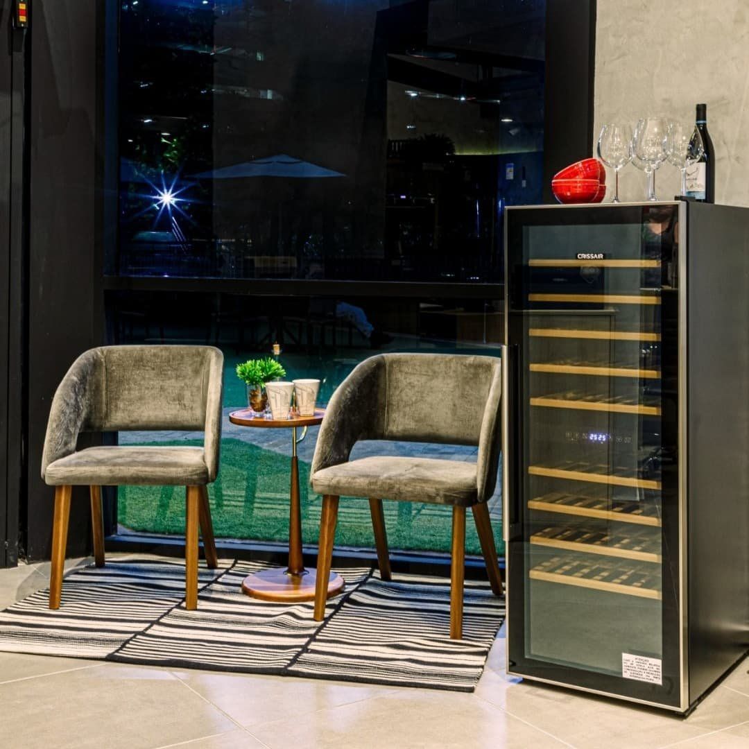 Adega Duo Crissair Signature 77 Garrafas 193L 220V - ADG 77Di