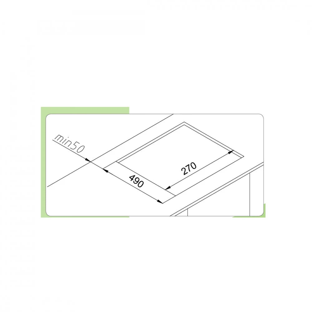 Dominó Elétrico Cuisinart Arkton 2 Zonas 30 cm 220V - 4093860001