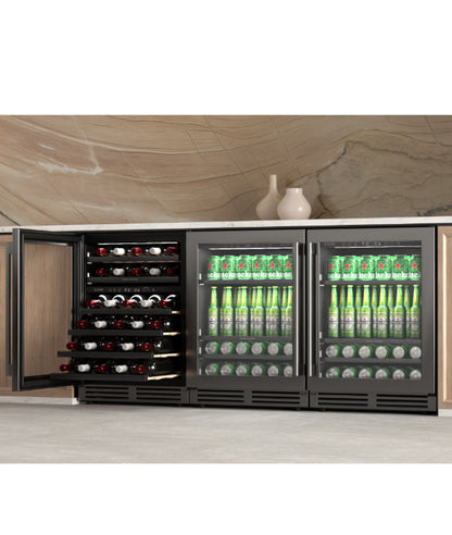 Adega de Vinhos SOGNA Carbon SWC60-BK Dual Zone 46 Garrafas 60cm 220V