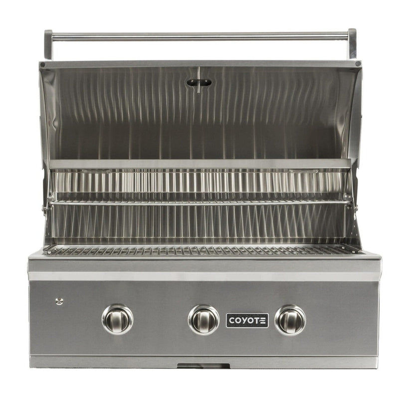 Churrasqueira a Gás Coyote Série C 34” GLP Built-In Inox - C2C34LP
