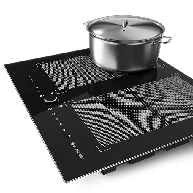 Cooktop Elettromec Indução 60 cm 220V - CKI4Q60CI2KSA