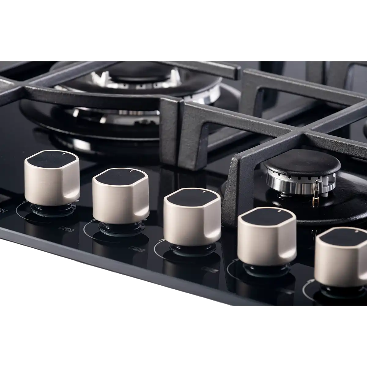 Cooktop a Gás Crissair Crystal 75 All Black 75cm Bivolt - NCT25G7 / 72004