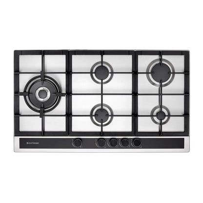 Cooktop Elettromec Sole Gás 5 Queimadores 90 cm Bivolt - CKG5Q90SL3TNB