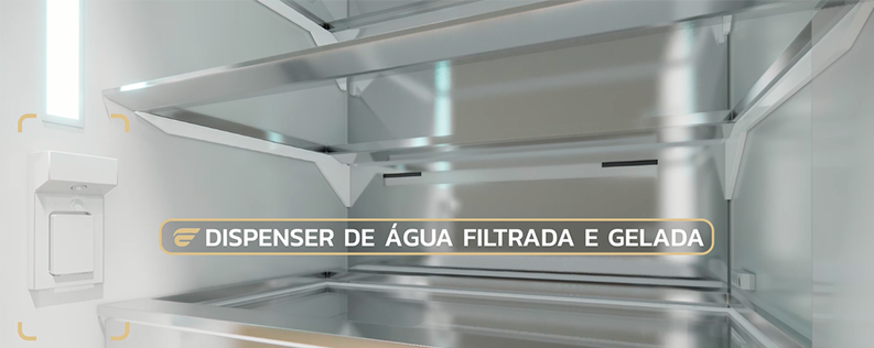 Refrigerador Elanto Professionale French Door | Combinado 36″ | Ice Maker